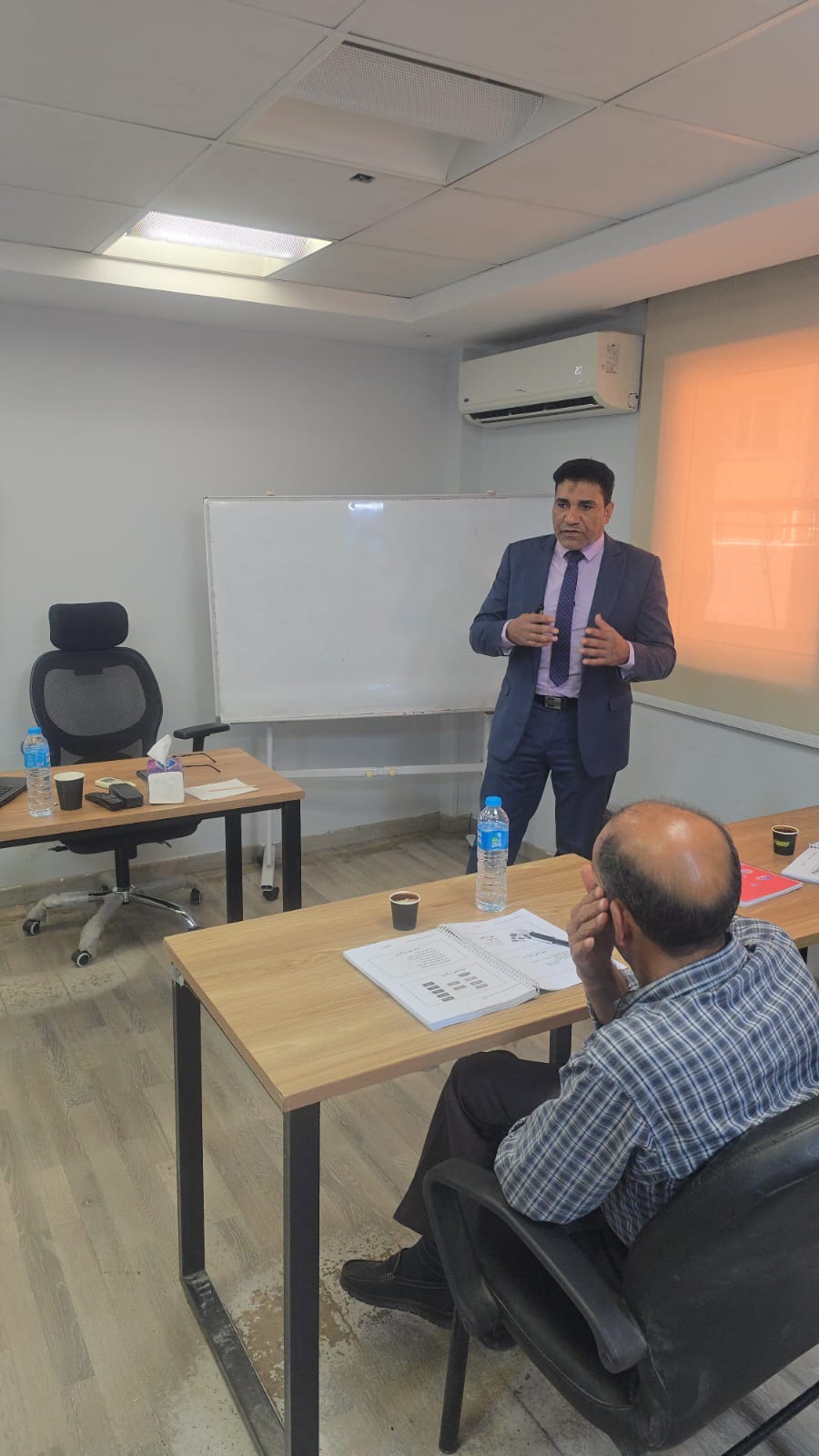 انطلاق فعاليات ورشة العمل  في الجودة الشاملة والتحسين المستمر لأنظمة الإدارة المتكاملة IMS”،